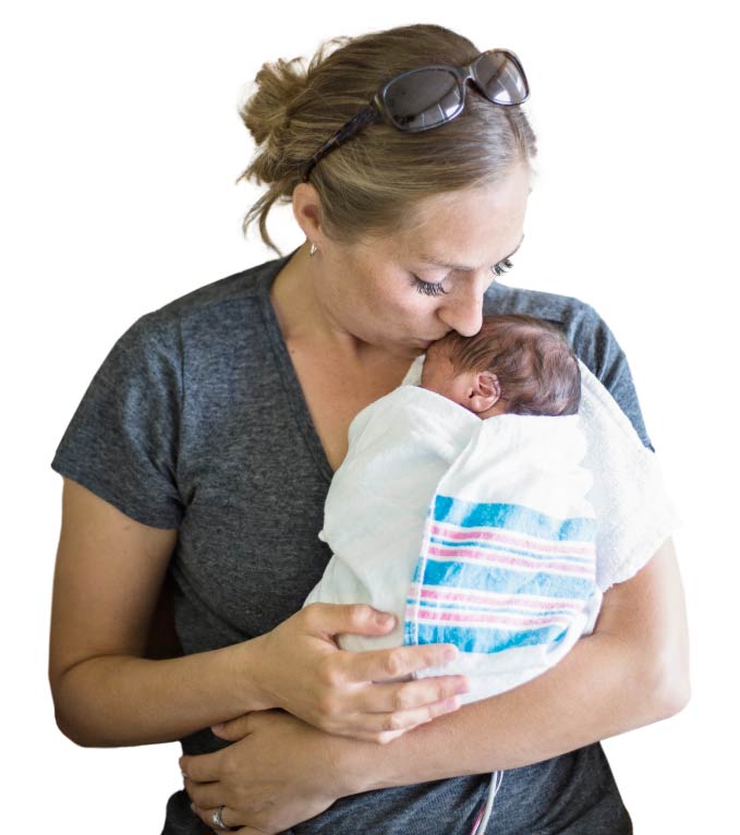 Mom with Baby